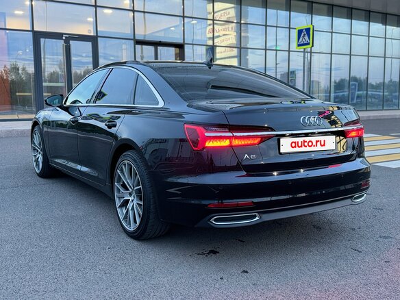 2020 Audi A6 40 TFSI V (C8), чёрный, 3450000 рублей - вид 6