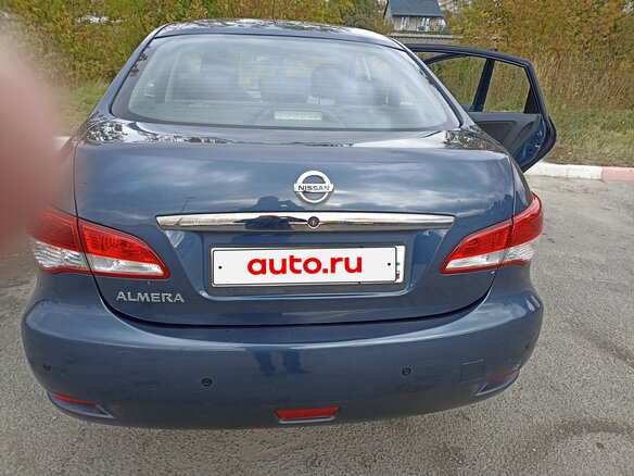 2017 Nissan Almera III (G15), синий - вид 4