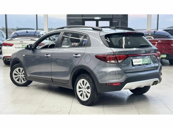 2019 Kia Rio X-Line IV, серый, 1749000 рублей - вид 4