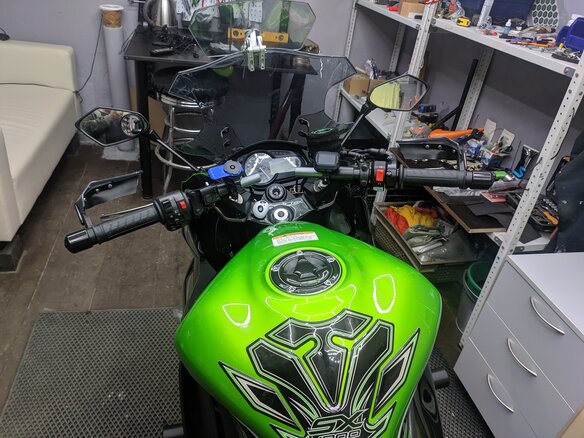 2011 Kawasaki Ninja 1000 SX, зелёный, 750000 рублей - вид 2