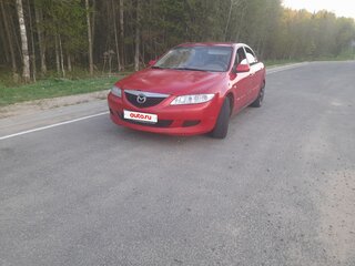 2004 Mazda 6 I (GG), красный, 200000 рублей, вид 1
