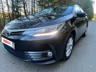 2017 Toyota Corolla XI (E160, E170, E180) Рестайлинг 1, чёрный, 1400000 рублей, вид 4