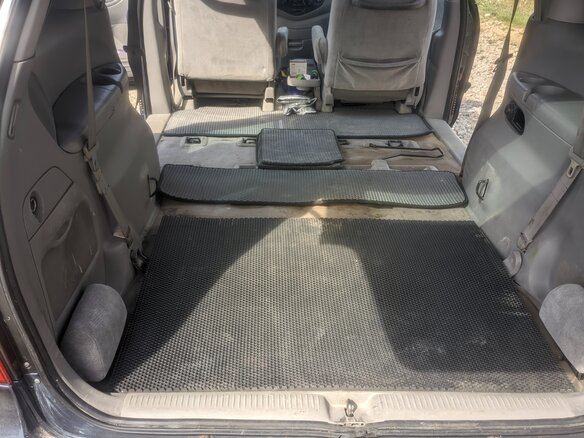 2003 Mazda MPV II (LW), синий, 600000 рублей - вид 22