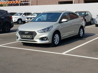 2019 Hyundai Solaris II, бежевый, 1299000 рублей, вид 3