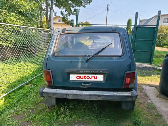 1997 Lada (ВАЗ) 2121 (4x4) I Рестайлинг, синий, 100000 рублей - вид 3