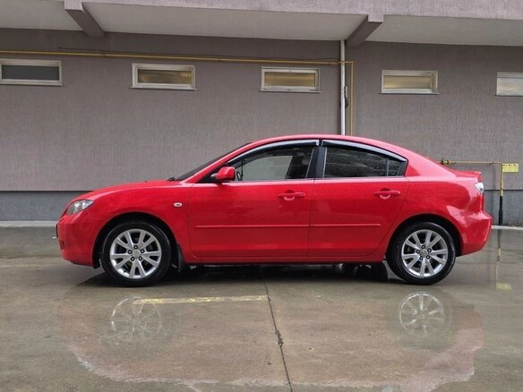2007 Mazda 3 I (BK) Рестайлинг, красный, 770000 рублей - вид 5