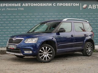 2016 Skoda Yeti I Рестайлинг, синий, 1159000 рублей, вид 1