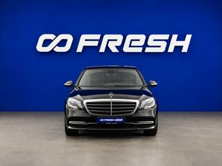 2018 Mercedes-Benz S-Класс 450 Long VI (W222, C217) Рестайлинг, чёрный, 3497900 рублей, вид 3