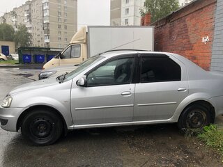 2012 Renault Logan I Рестайлинг, серый, 650000 рублей, вид 3