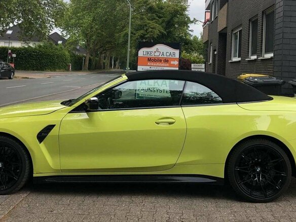 2024 BMW M4 Competition Package G82/G83, жёлтый - вид 6