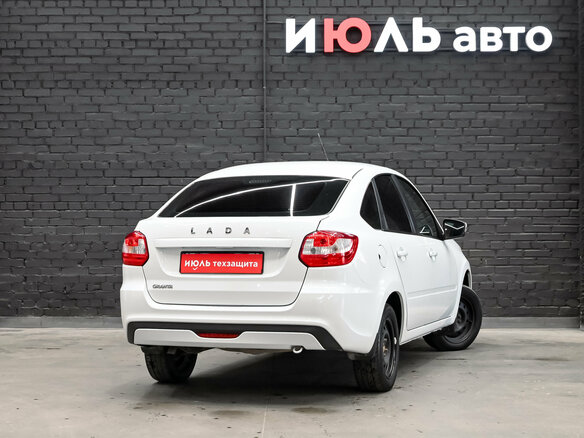 2022 Lada (ВАЗ) Granta I Рестайлинг, белый, 580000 рублей - вид 3