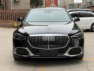 2026 Mercedes-Benz Maybach S-Класс 580 II (Z223) Рестайлинг, чёрный, 26743033 рублей, вид 2