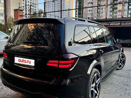 2018 Mercedes-Benz GLS 350 d I (X166), чёрный, 5300000 рублей, вид 3