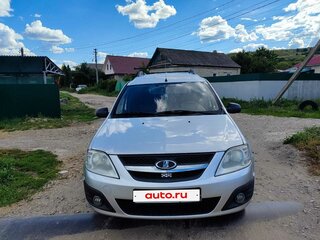 2013 Lada (ВАЗ) Largus I, серебристый, 665000 рублей, вид 2
