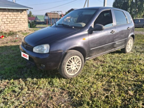 2007 Lada (ВАЗ) Kalina I, синий, 180000 рублей