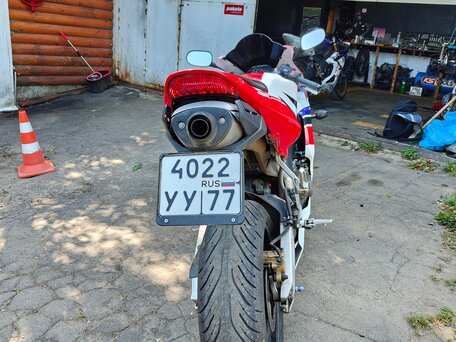 2004 Honda CBR 600RR, красный, 370000 рублей, вид 5