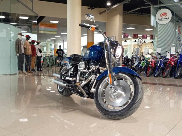 2022 Harley-Davidson Fat Boy, синий, 2250000 рублей - вид 5