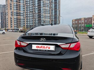 2011 Hyundai Sonata VI (YF), чёрный, 1100000 рублей, вид 2