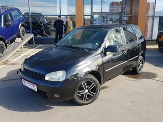 2012 Lada (ВАЗ) Kalina I, чёрный, 155000 рублей, вид 1