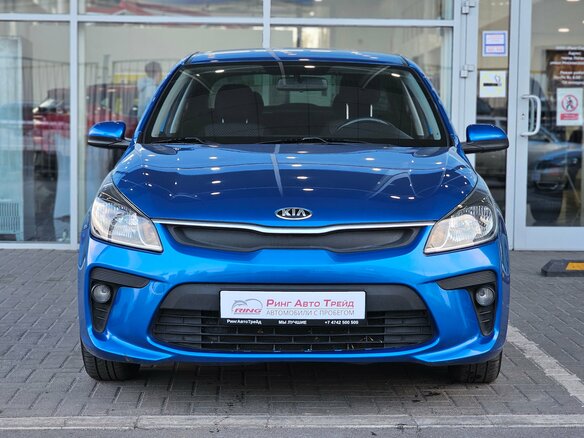 2019 Kia Rio IV, синий, 1379000 рублей - вид 2