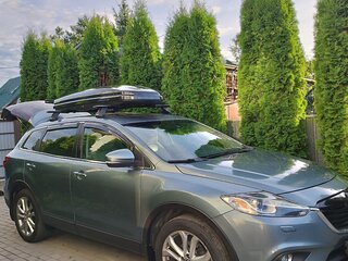2012 Mazda CX-9 I Рестайлинг, серый, 1750000 рублей, вид 4