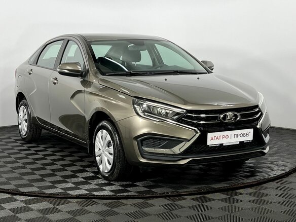 2024 Lada (ВАЗ) Vesta I Рестайлинг (NG), коричневый - вид 3