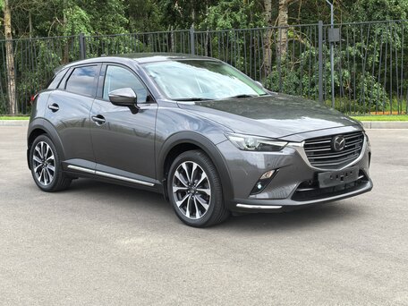 2020 Mazda CX-3 I Рестайлинг, серый, 2150000 рублей, вид 3