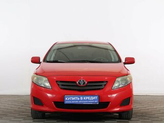 2007 Toyota Corolla AMT X (E140, E150), красный, 819000 рублей, вид 2