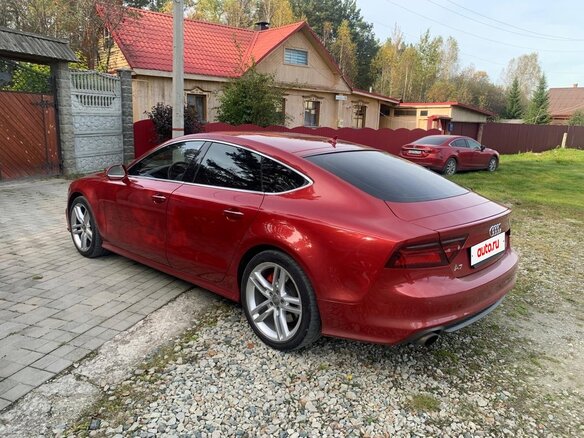2011 Audi A7 I (4G), пурпурный, 1500000 рублей - вид 3