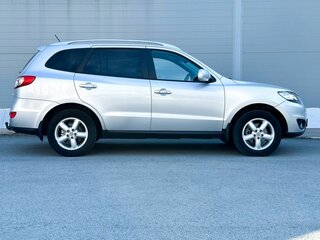 2010 Hyundai Santa Fe II Рестайлинг, серебристый, 1500000 рублей, вид 4