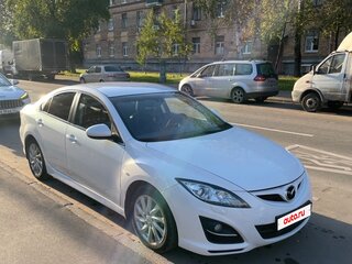 2011 Mazda 6 II (GH) Рестайлинг, белый, 899999 рублей, вид 3