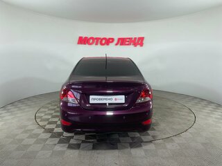 2011 Hyundai Solaris I, фиолетовый, 835000 рублей, вид 5