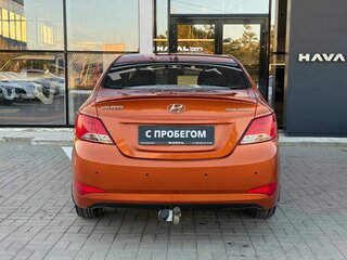 2014 Hyundai Solaris I, оранжевый, 850000 рублей, вид 4