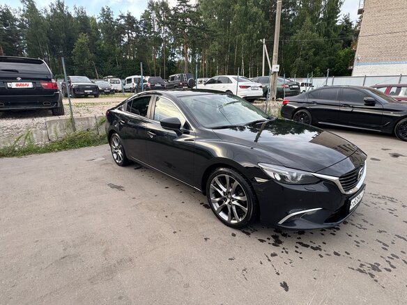 2018 Mazda 6 III (GJ) Рестайлинг, чёрный, 2100000 рублей
