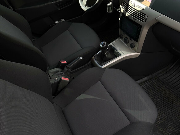 2008 Opel Astra H Рестайлинг, чёрный - вид 15