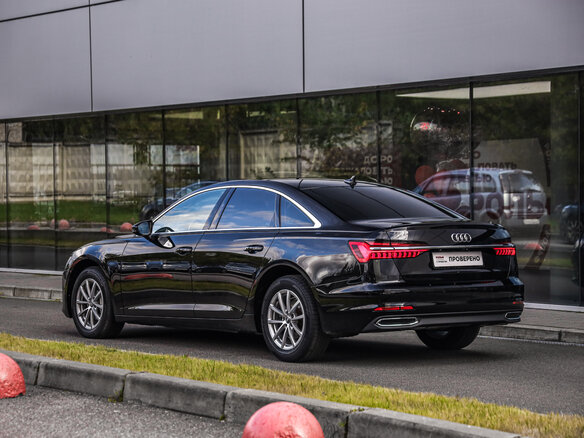 2020 Audi A6 40 TDI V (C8), чёрный, 3049000 рублей - вид 7