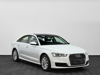 2015 Audi A6 IV (C7) Рестайлинг, белый, 1705000 рублей, вид 1