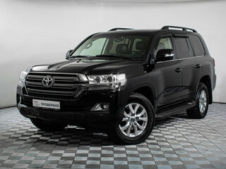 2016 Toyota Land Cruiser 200 Series Рестайлинг 2, чёрный, 4547000 рублей, вид 1
