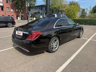 2018 Mercedes-Benz S-Класс 350 d Long VI (W222, C217) Рестайлинг, чёрный, 3450000 рублей, вид 4