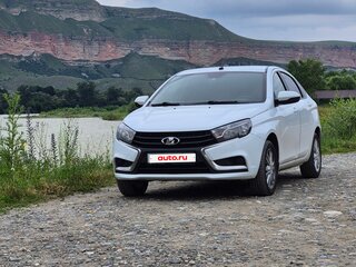 2019 Lada (ВАЗ) Vesta I, белый, 930000 рублей, вид 2