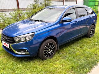 2021 Lada (ВАЗ) Vesta SW I, синий, 1300000 рублей, вид 1