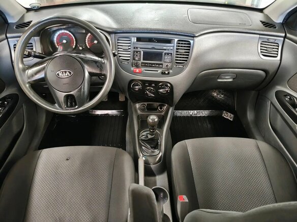 2010 Kia Rio II Рестайлинг, оранжевый - вид 8