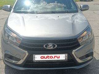 2019 Lada (ВАЗ) Vesta I, серый, 860000 рублей, вид 2