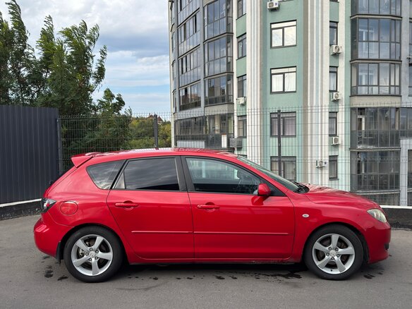 2006 Mazda 3 I (BK) Рестайлинг, красный, 550000 рублей - вид 3