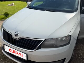 2018 Skoda Rapid I Рестайлинг, белый, 1210000 рублей, вид 4