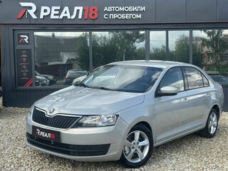 2014 Skoda Rapid Green Tec I, серебристый, 999000 рублей, вид 4