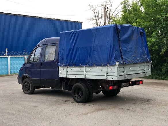 1998 ГАЗ ГАЗель (33023/330273) Фермер, синий, 175000 рублей - вид 2