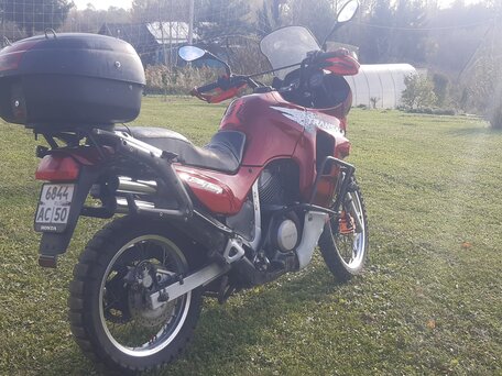 1997 Honda XL600V Transalp, красный, 350000 рублей, вид 4