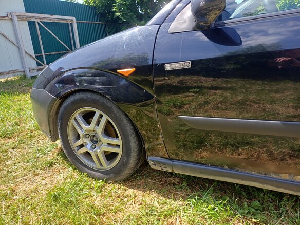 2000 Ford Focus I, чёрный - вид 6