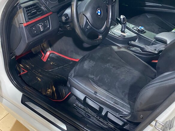 2012 BMW 3 серии 320d VI (F3x), белый, 1800000 рублей - вид 6